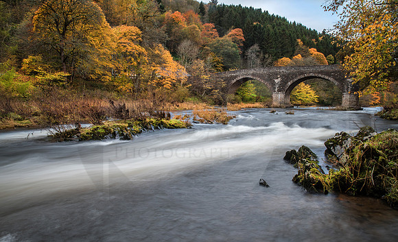 Yair Bridge in Autumn