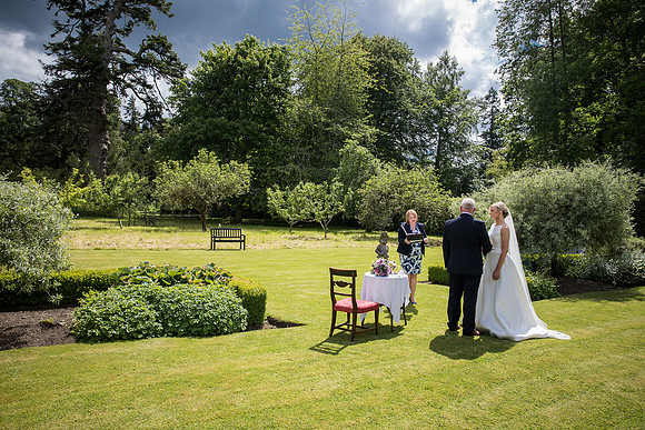 Traquair House wedding