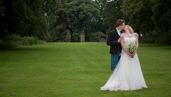Traquair House wedding