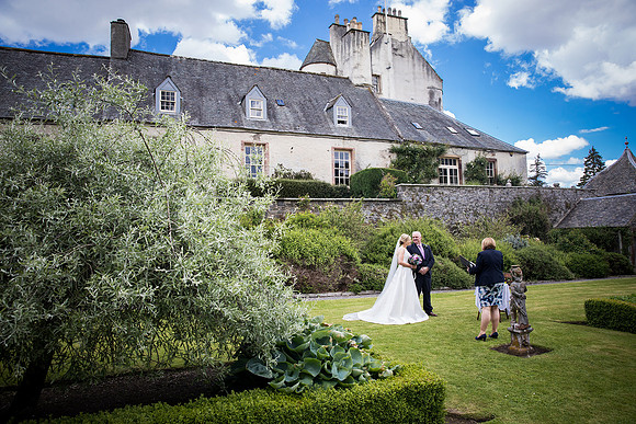 Traquair House wedding
