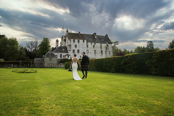 Traquair House wedding