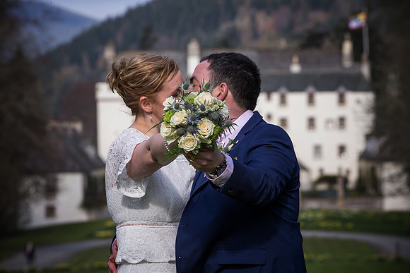 Traquair House wedding