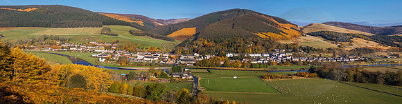 Walkerburn in late Autumn colours